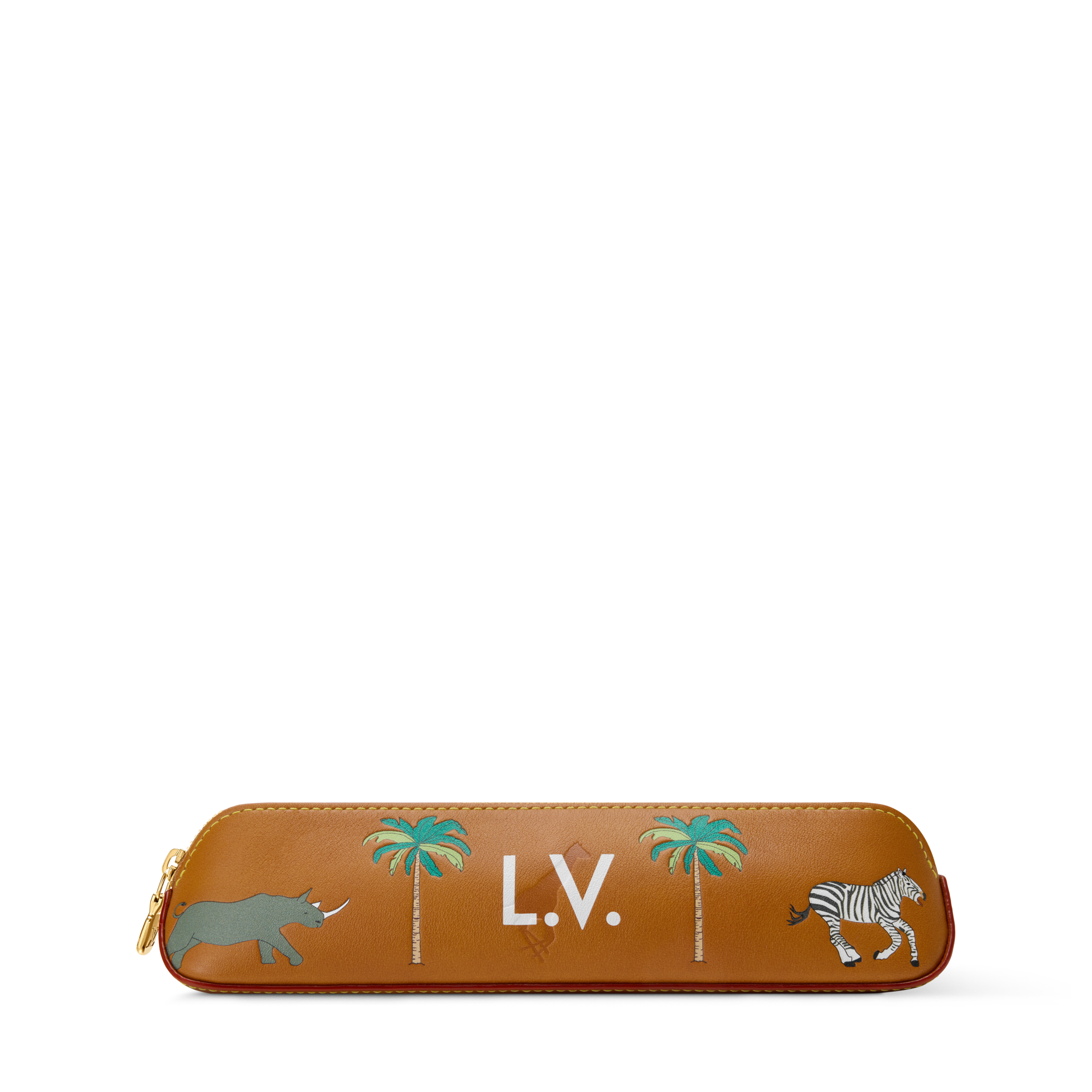 LV x The Darjeeling Limited Elizabeth Pencil Pouch S00 - Library